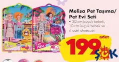 GOKİDY OYUNCAK MELİSA PET TAŞIMA/PET EVİ SETİ